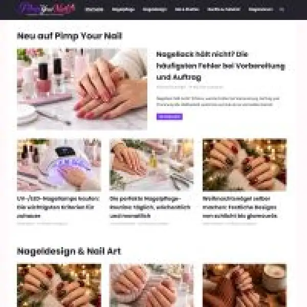 Pimp Your Nail - Nagelpflege, Nageldesign & schöne Nägel